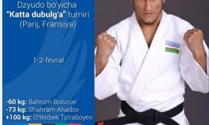 Uzbek judokas to compete in the Grand Slam tournament in Paris