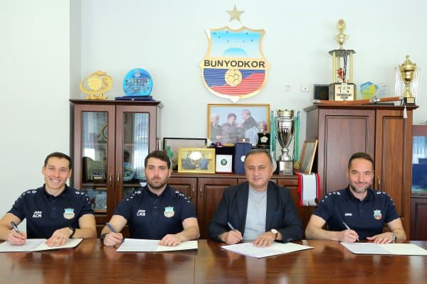 "Бунёдкор" мураббийлар штабида италиялик мутахассислар иш бошлади