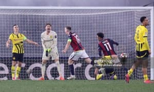 ЕЧЛ. "Боруссия" кутилмаганда "Болонья"га имкониятни бой берди (Видеошарҳ) 