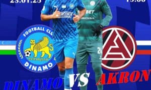 "Динамо"нинг "Акрон"га қарши ўйини бекор қилинди