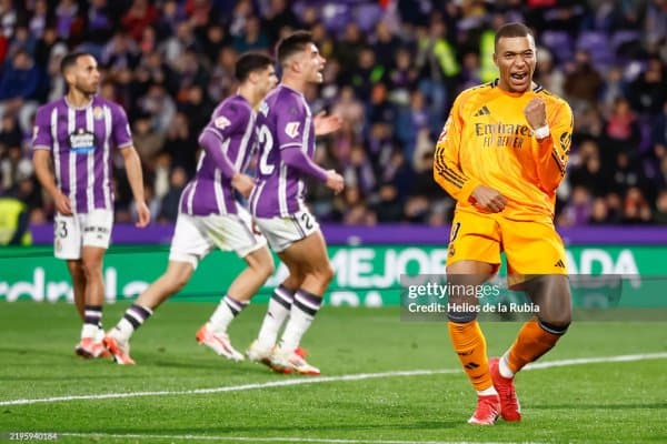 Ла Лига. "Реал" "Вальядолид" дарвозасига жавобсиз учта гол киритди (Видеошарҳ)