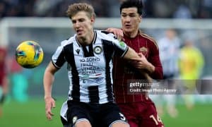 А Серия. "Рома" пенальтилар эвазига "Удинезе"ни мағлуб этди, Шомуродов эса...