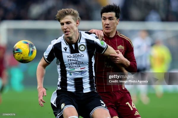 А Серия. "Рома" пенальтилар эвазига "Удинезе"ни мағлуб этди, Шомуродов эса...