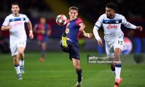 ЕЧЛ. "Барселона" "Аталанта" билан жанговар дурангга имзо чекди (Видеошарҳ) 