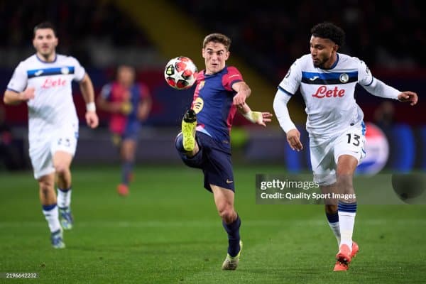 ЕЧЛ. "Барселона" "Аталанта" билан жанговар дурангга имзо чекди (Видеошарҳ) 