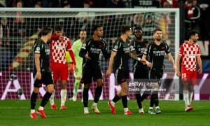 ЕЧЛ. "Арсенал" "Жирона"дан устун келди (Видеошарҳ) 