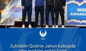 Қиличбозлик. Жаҳон кубогида олтин медаль!