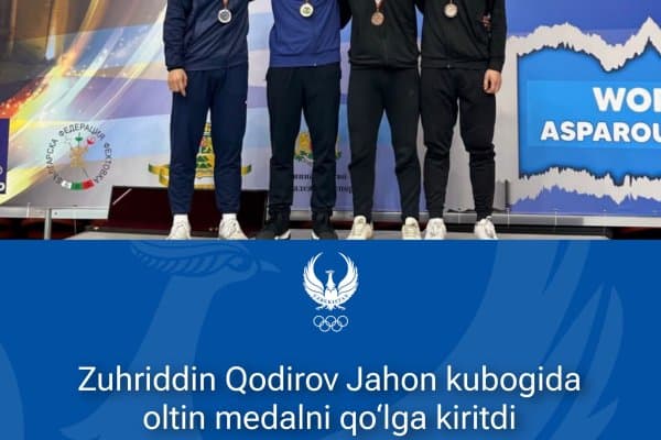 Қиличбозлик. Жаҳон кубогида олтин медаль!