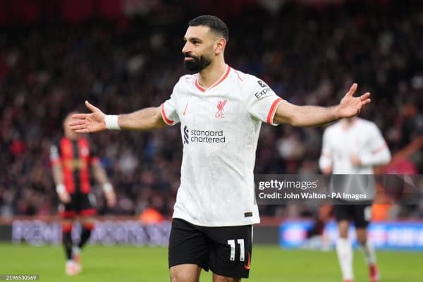 АПЛ. "Ливерпуль" сафарда "Борнмут"ни таслим этди, Салаҳдан дубль (Видеошарҳ)