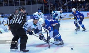 "Hokkey. "Humo" vernulsya! "Kanotlilar" pobedili "Nomad""