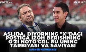"1-2 тасидан ташқари қолган клубларимизда умуман тизим йўқ. Кун ўтса, шунга ҳам хурсанд": Никимбаев билан катта интервью (2-қисм) 