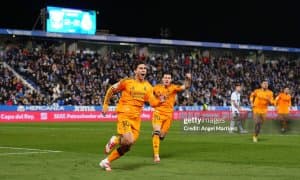 Испания кубоги. "Реал" ярим финалга йўл олди, жамоа сўнгги дақиқаларда ғалабани илиб кетди