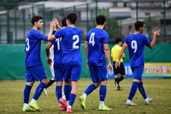 Ўзбекистон U20 терма жамоаси "Гуанжчоу ГЗ-Повер"ни мағлуб этди