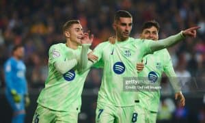 Испания кубоги. "Барселона" йирик ҳисобда ғалаба қозониб, ярим финалга йўл олди