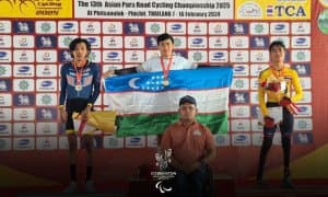 Пара велоспортчиларимиз Осиё чемпионатининг илк кунида 13 та медални қўлга киритди