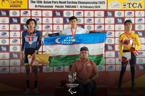 Пара велоспортчиларимиз Осиё чемпионатининг илк кунида 13 та медални қўлга киритди