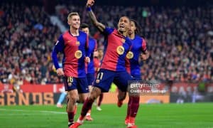 Ла Лига. "Барселона" Севилья"ни қийинчиликсиз мағлуб этди