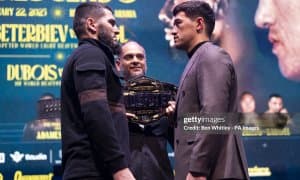 Бетербиев  ва Бивол бир-бирини учта сўз билан таърифлади