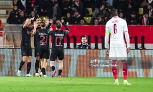 ЕЧЛ. "Бенфика" сафарда "Монако"дан устун келди (Видеошарҳ) 