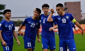 Осиё кубоги U-20. Ўзбекистон турнирни ғалаба билан бошлади
