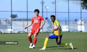 "Андижон"нинг чехияликларга қарши ўйинидан фотолавҳалар