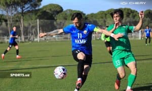 Ўзбекистонлик ҳакамлар бошқарган ўйинда "Қизилқум" дуранг ўйнади