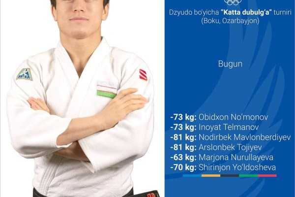 Дзюдо. "Катта дубулға" турнири давом этади