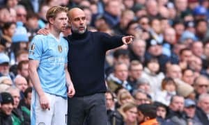 Гвардиола Кевин де Брюйне ўрнига зўр футболчи топиб қўйди