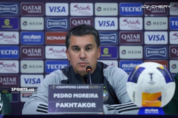 Морейра: "Доим шундай ўйнашни хоҳлаймиз"