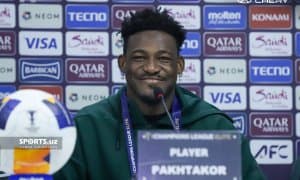 Риаскос: "Кучимни жамоа манфаати учун сарфлайман"