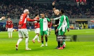 ЕЧЛ. Тео қизил олиши ортидан "Милан" турнир билан хайрлашди (Видеошарҳ) 