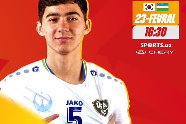 Ўзбекистон U20 терма жамоасининг чорак финалдаги рақиби маълум