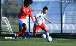 "Андижон"нинг Чехия жамоасига қарши ўйинидан фотолавҳалар