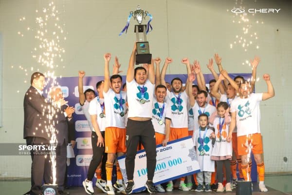 Футзал бўйича BMB CUP мусобақасида энг кучлилар тақдирланди