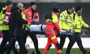 19 та гол урган машҳур ҳужумчи майдонда ҳушини йўқотди (фото)