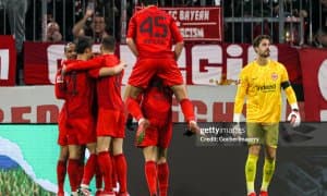 Бундеслига. "Бавария" "Айнтрахт" дарвозасига жавобсиз 4 та гол урди (Видеошарҳ) 
