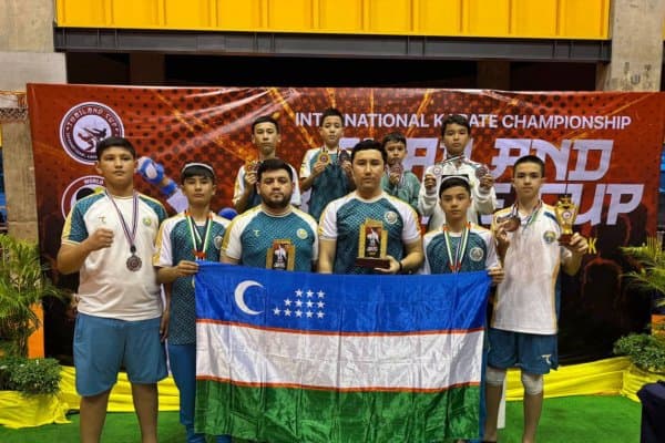 Каратэ WKF. Таиланддан 8 та медаль!