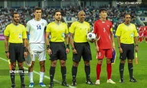 Қирғиз Республикаси ва Эронга қарши учрашувларнинг ҳакамлари маълум