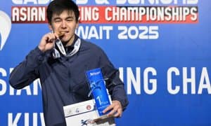 Ўзбекистон қиличбози Муса Аймуратов Осиё чемпиони