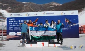 Тоғ чанғичиларимиз Осиё чемпионатида 6 та медаль қўлга киритди