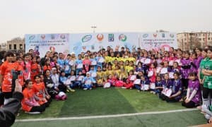 Халқаро хотин-қизлар кунига бағишланган регби-7 бўйича республика турнири якунланди