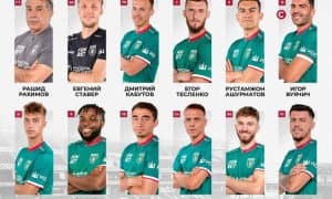 РПЛ. "Рубин"нинг "Ахмат"га қарши асосий таркиби маълум