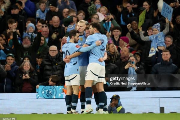 Англия кубоги. "Манчестер Сити" ишончли тарзда ғалаба эришиб, чорак финалга йўл олди 