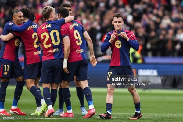 Ла Лига. "Сосьедад" бирорта ҳам зарба бермаган баҳсда "Барса" йирик ҳисобда зафар қучди 