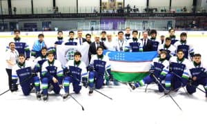 Хоккейчиларимизда учинчи ғалаба!