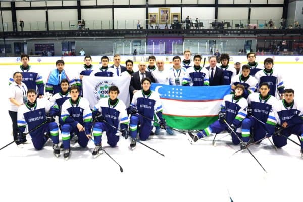 Хоккейчиларимизда учинчи ғалаба!