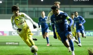 "Ал-Ҳилол" совуқ ҳавода "иссиғидан еган" учрашувдан фотогалерея