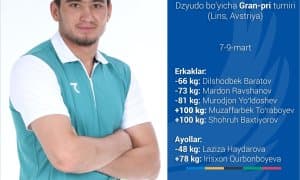 Дзюдо.  Ўзбекистон терма жамоаси аъзолари Европага жўнаб кетишди