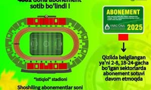 "Нефтчи"нинг 4881 абонементи сотиб  бўлинди