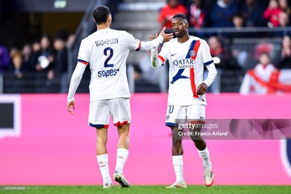 Лига 1. Дембеле дубль қайд этган баҳсда ПСЖ йирик ҳисобда зафар қучди 